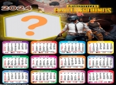 Calendário 2024 PlayerUnknowns Battlegrounds Foto Online