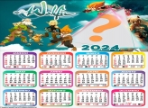 Calendário 2024 Wakfu Montar Foto Online