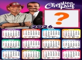 Calendário 2026 Chrystian e Ralf Emoldurar Foto Online
