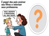 Ame e Respeite a Professora Moldura