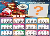Monta Foto Calendário 2023 Magia da Noite de Natal