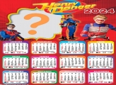 Calendário 2024 Montagem de Foto Virtual Henry Danger