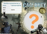 Convite Call of Duty