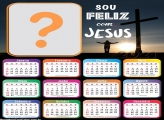 Calendário 2021 Sou Feliz com Jesus Montar Foto