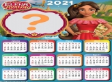 Foto Montagem Calendário 2021 Elena de Avalor