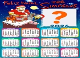 Foto em Calendário 2026 Feliz Natal Simpsons Online