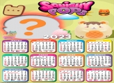 Calendário 2023 Squishy Pops Colar Imagem