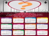 Fotos de Amor Calendário 2021 Dia dos Namorados