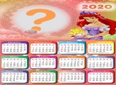 Moldura Digital Calendário 2020 Ariel