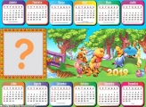 Calendário 2019 Urso Pooh Caçando