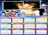 Calendário 2018 Baby Disney