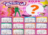 Calendário 2026 Três Espiãs Demais Montar Foto Grátis