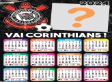 Fazer Colagem Online CalendÃ¡rio 2024 Corinthians Time de Futebol