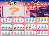 Calendário 2024 Montar e Imprimir Hollywood Cinema