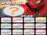 Calendário 2022 Spider Man Colagem de Fotos