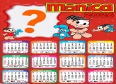 Calendário 2026 Mônica Criar Montagem