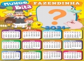 Foto Calendário 2021 Mundo Bita Fazendinha