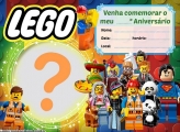 Convite Lego Aniversário