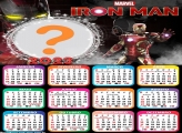 Foto Grátis Online Calendário 2023 Iron Man