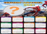 Montagem de Fotos Calendário 2021 do Homem Aranha