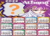 Calendário 2022 Athena para Emoldurar Foto
