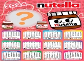 Foto Mensagem Online Calendário 2024 Nutella