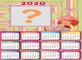 Calendário 2020 Moranguinho FotoMontagem