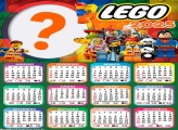 Calendário 2025 Lego Infantil Foto Montagem Online