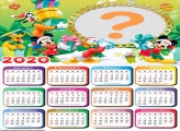 Calendário 2020 Turma do Mickey Natal