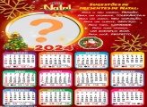 Calendário 2024 Sugestões de Presentes de Natal Lista Montagem