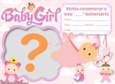 Convite Baby Girl
