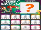 Calendário 2026 Miss Moon Colar Foto Online