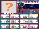 Montar Online Calendário 2023 Lionel Messi PSG
