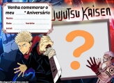 Convite Jujutsu Kaisen