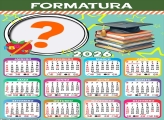 Calendário 2026 Formatura 2024 Fazer Colagem Grátis
