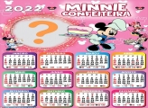 Calendário 2022 Minnie Confeiteira Moldura