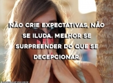 Não Crie Expectativas