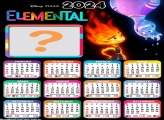 Calendário 2024 Elemental Criar Imagem