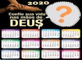 Foto Montagem Grátis Calendário 2020 Deus