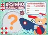 Convite Ursinho Marinheiro