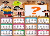 Calendário 2026 Piratinha Montagem de Foto