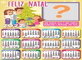 Calendário 2022 Família Abençoada Natal Fazer Grátis