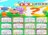 Calendário 2026 Bichikids para FotoMontagem