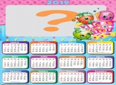 Calendário 2019 Shopkins