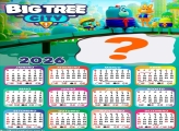 Calendário 2026 Big Tree City Arvolândia Colagem de Fotos