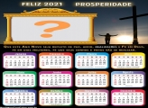 Calendário 2021 Feliz 2021 Prosperidade