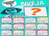 Calendário 2026 Inveja Divertidamente 2 Montagem de Foto