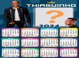 Calendário 2024 Thiaguinho Colar Imagem