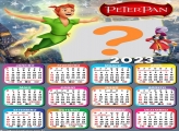 Calendário 2023 para Emoldurar Foto Peter Pan
