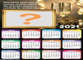 Calendário 2021 Sonhos Realizados em 2021